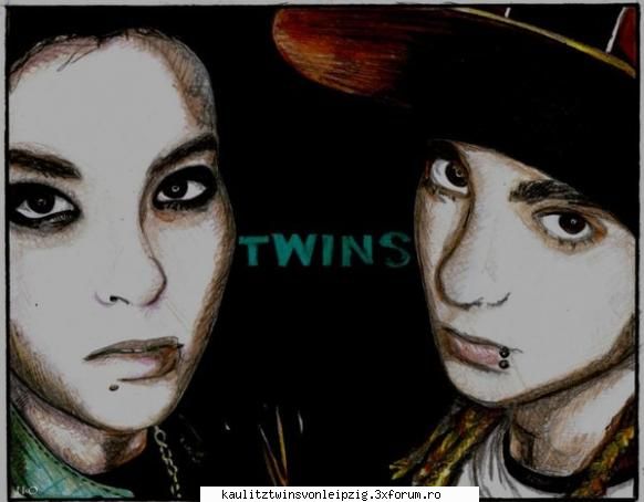 Bill,Tom si fetele - Hey, tu faci abuz de smiley! Just kidding:-j - Kaulitz twins von Leipzig