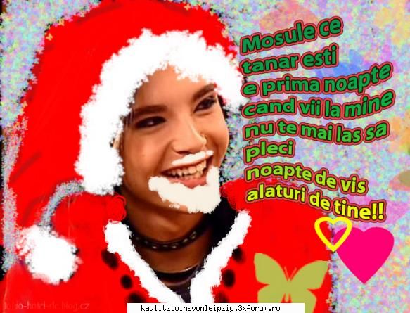 Funny pics - Nah, ca nu numai cumnatzelu Mos Craciun, cu plete - Kaulitz twins von Leipzig
